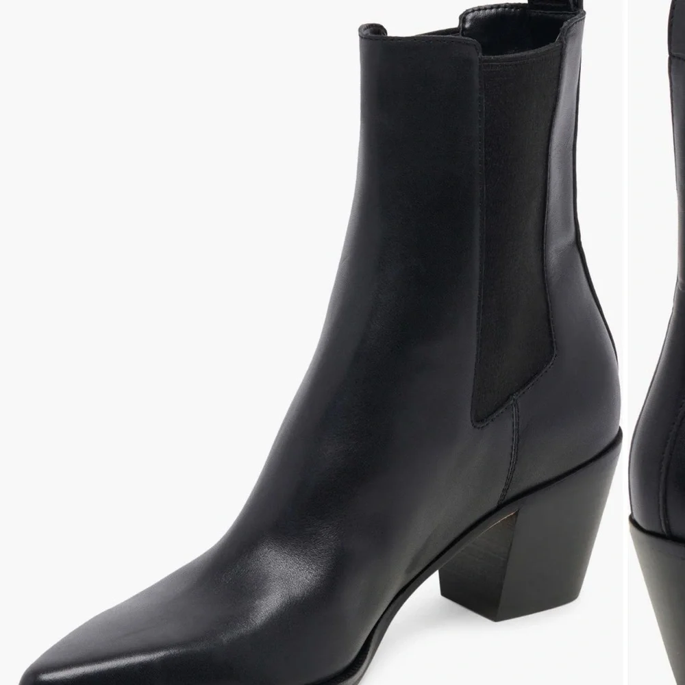 Dolce Vita Shadie Waterproof Pointed Toe Chelsea Boot - Picture 14 of 14